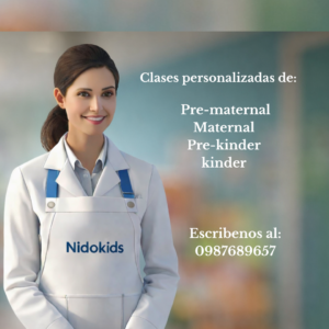 Clases personalizadas desde pre-maternal a kinder